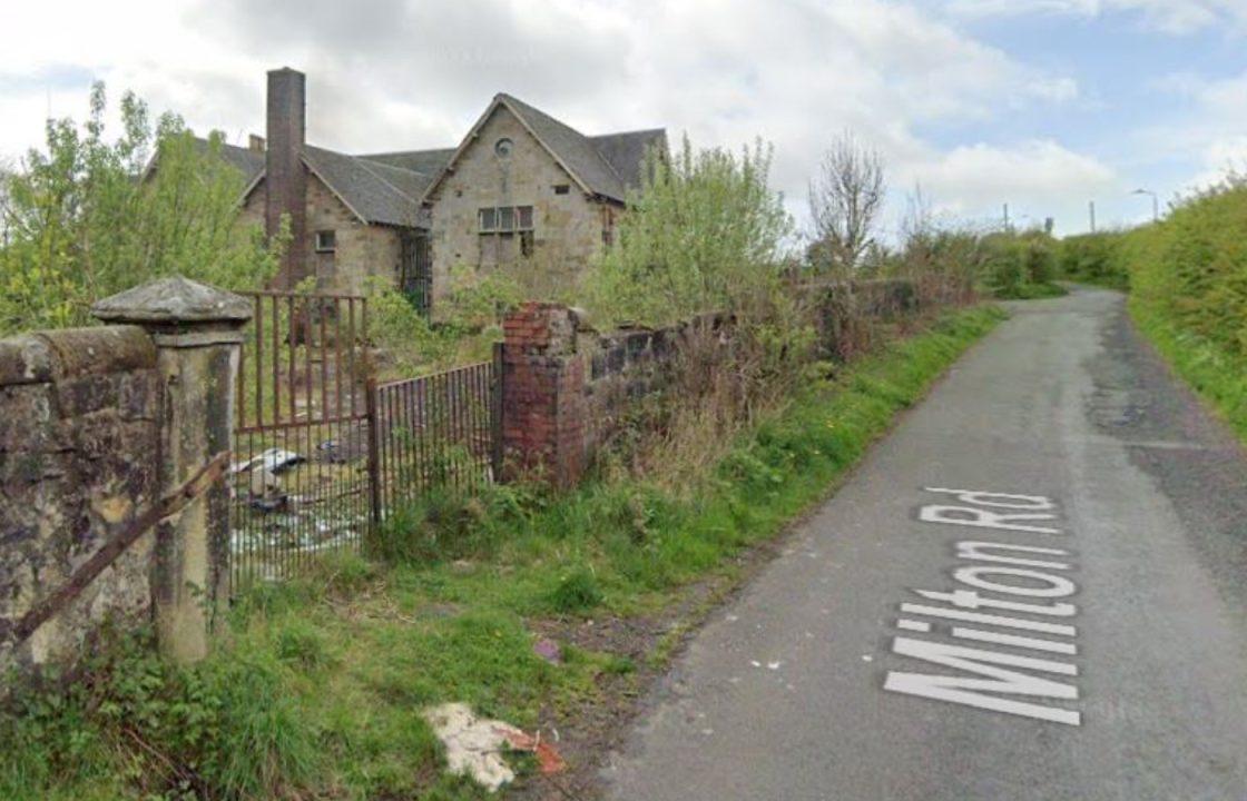 Appeal launched after fire started deliberately at derelict school in Kilmarnock