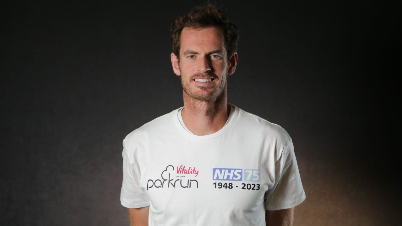 Andy Murray urges people to take part in parkrun to mark NHS’s 75th birthday