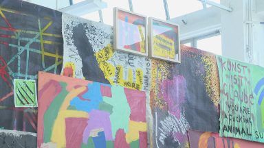 Duncan of Jordanston students celebrate with degree show