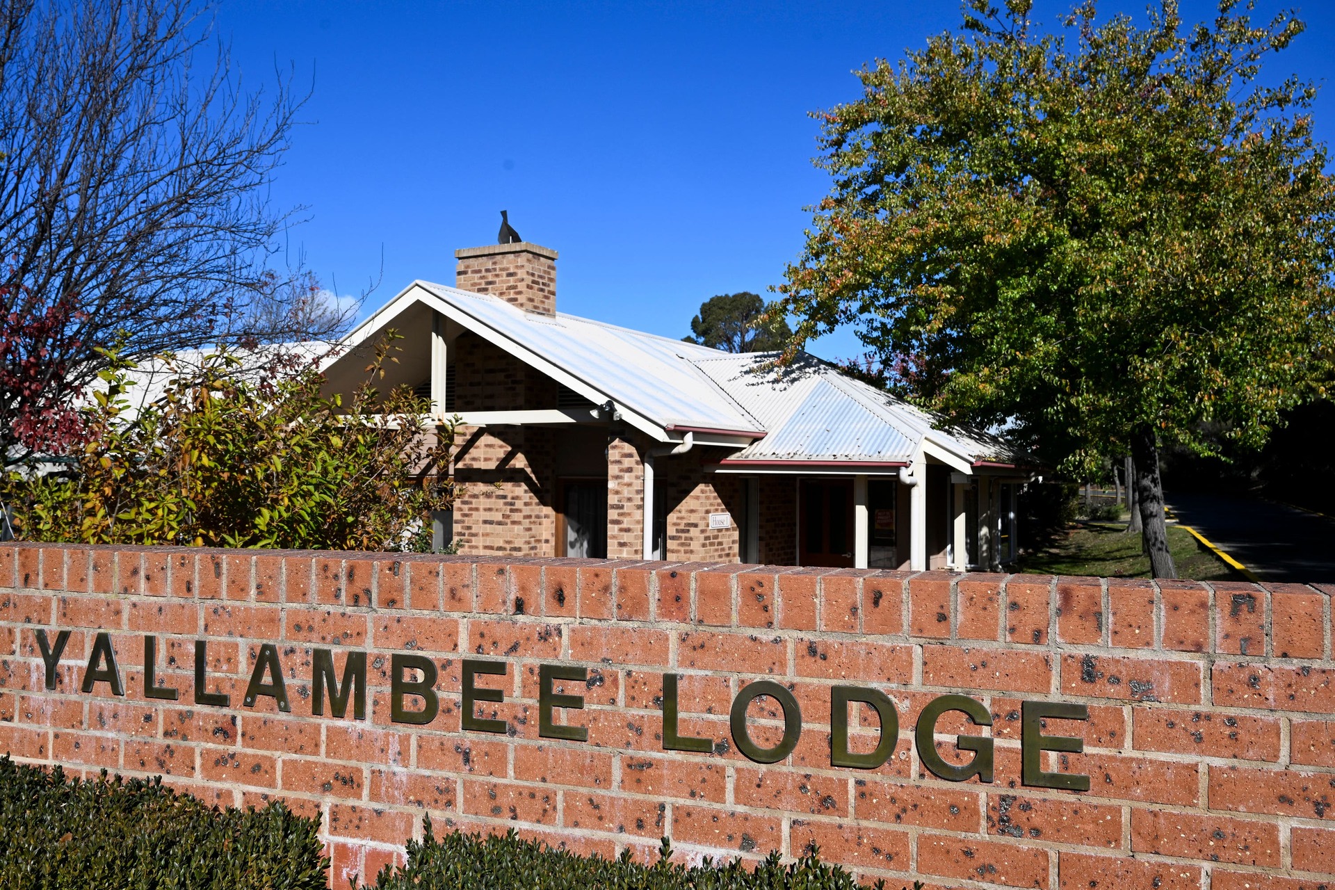 The care home in Cooma, Australia, where Ms Nowland was tasered (Lukas Coch/AAP Image via AP)