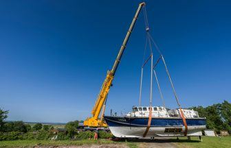 Stirlingshire farmer ‘throws a lifeline’ to former RNLI lifeboat destined for scrap heap