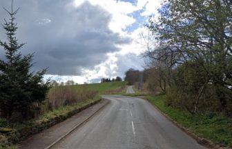 Driver fighting for life after crash on A933 near Brechin as police in appeal for witnesses