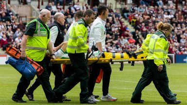 Hibernian’s Chris Cadden facing long spell out with suspected Achilles injury