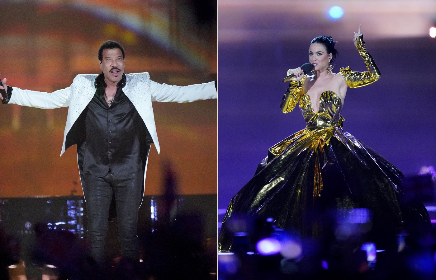 Lionel Richie and Katy Perry were amongst the stars at the Coronation Concert.