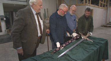 Honours of Scotland: New sword of state presented to King Charles III as Scotland marks Coronation