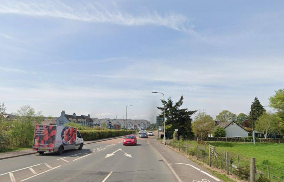 Lorry catches fire near Dobbies garden centre in Perth as A85 closed in both directions