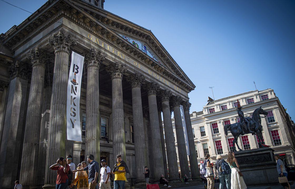 Glasgow Gallery of Modern Art closed after man falls from balcony