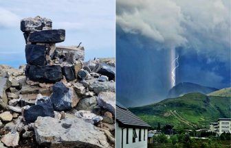 Ben Nevis pillar ‘shattered’ by lightning during thunderstorm in Highlands
