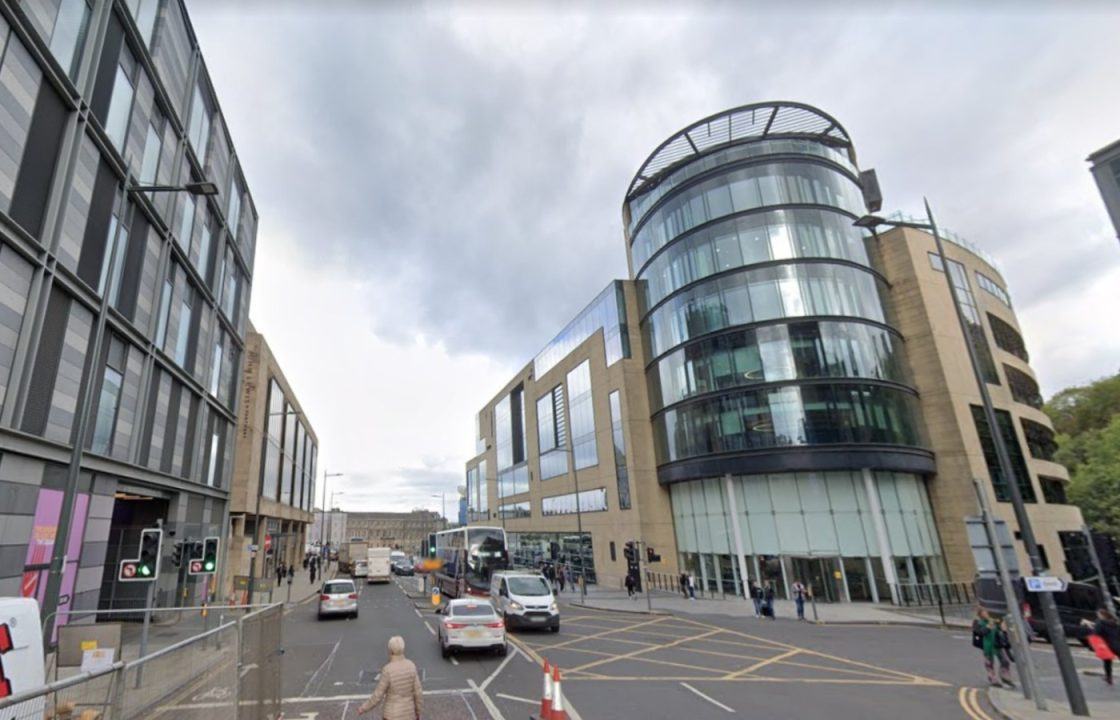 Man dies and woman arrested after street locked down outside Edinburgh’s Omni Centre