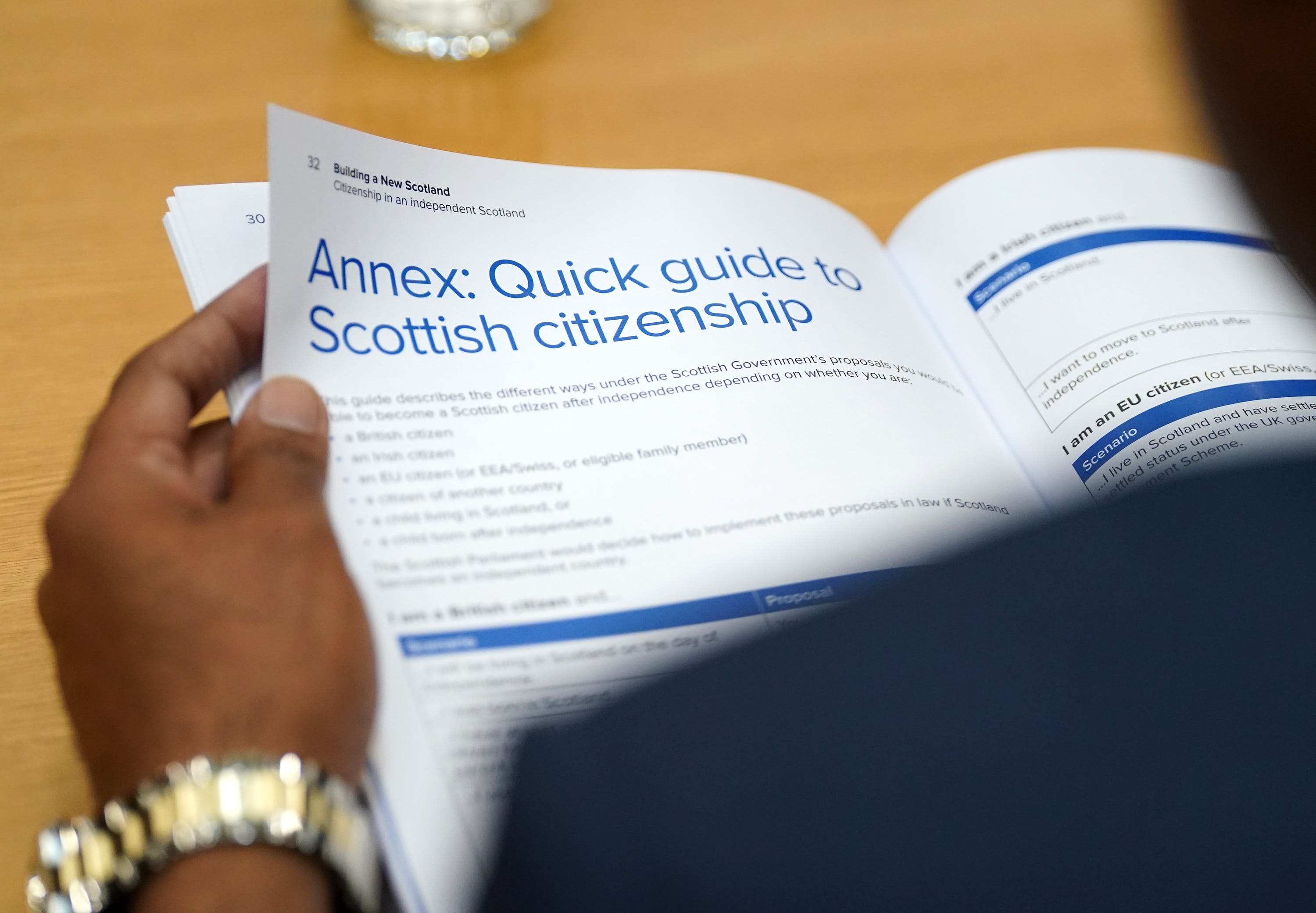 The new paper from the Scottish Government focuses on the issue of citizenship in an independent Scotland.