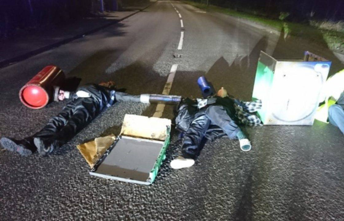 This is Rigged protesters charged after ‘chaining themselves to old washing machine’ at Grangemouth refinery