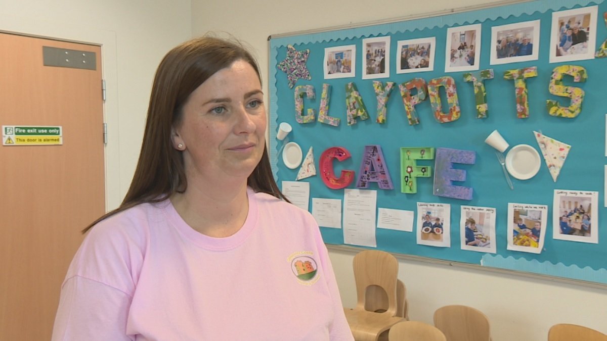 Family support worker Cath McBennett says her school's summer clubs couldn't run without the charity's support