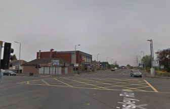 Paisley Road West closed off after crash between two vehicles at junction