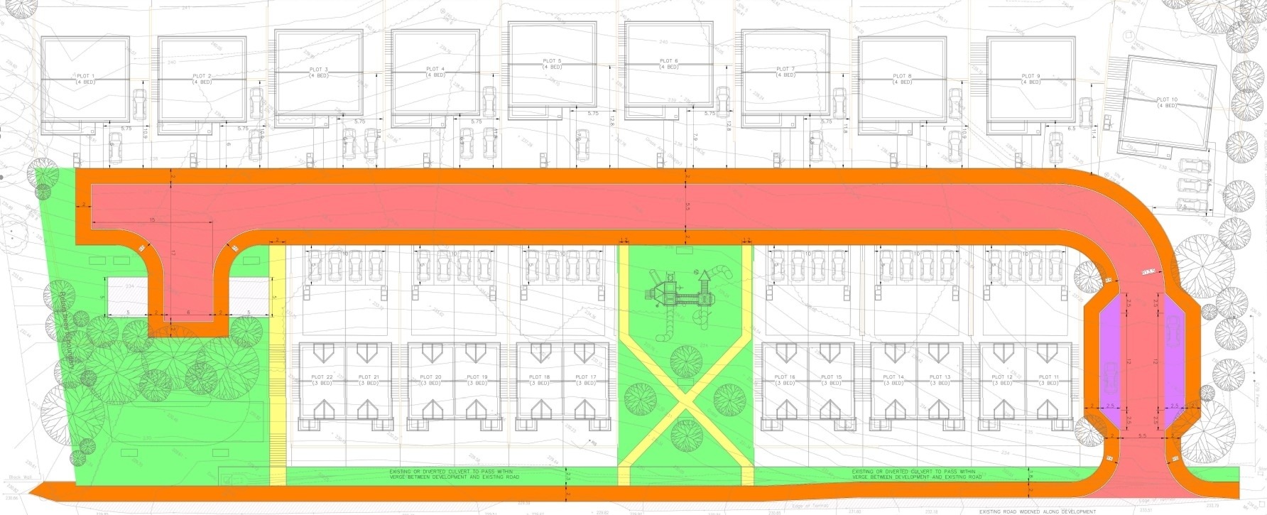 Muirkirk Housing Plan Wellwood Street 