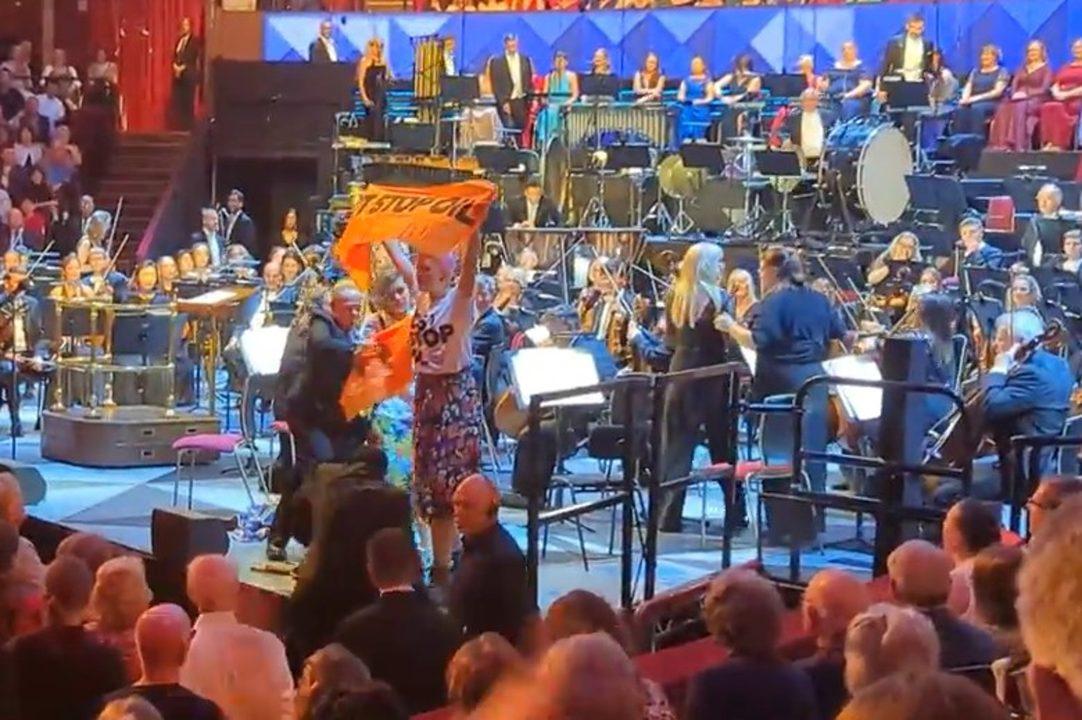 Just Stop Oil disrupt first night of the BBC Proms and The Last Leg taping