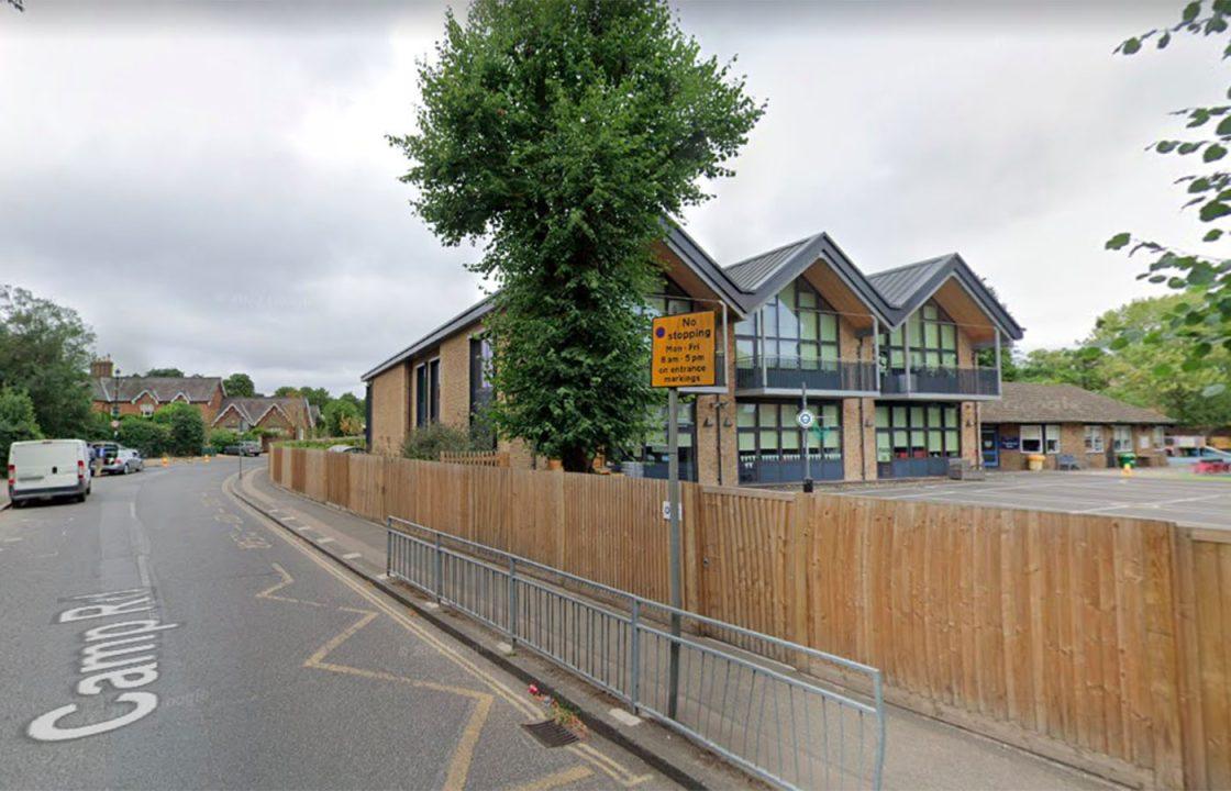 Girl dies and woman arrested after Land Rover crashes into primary school in Wimbledon, London