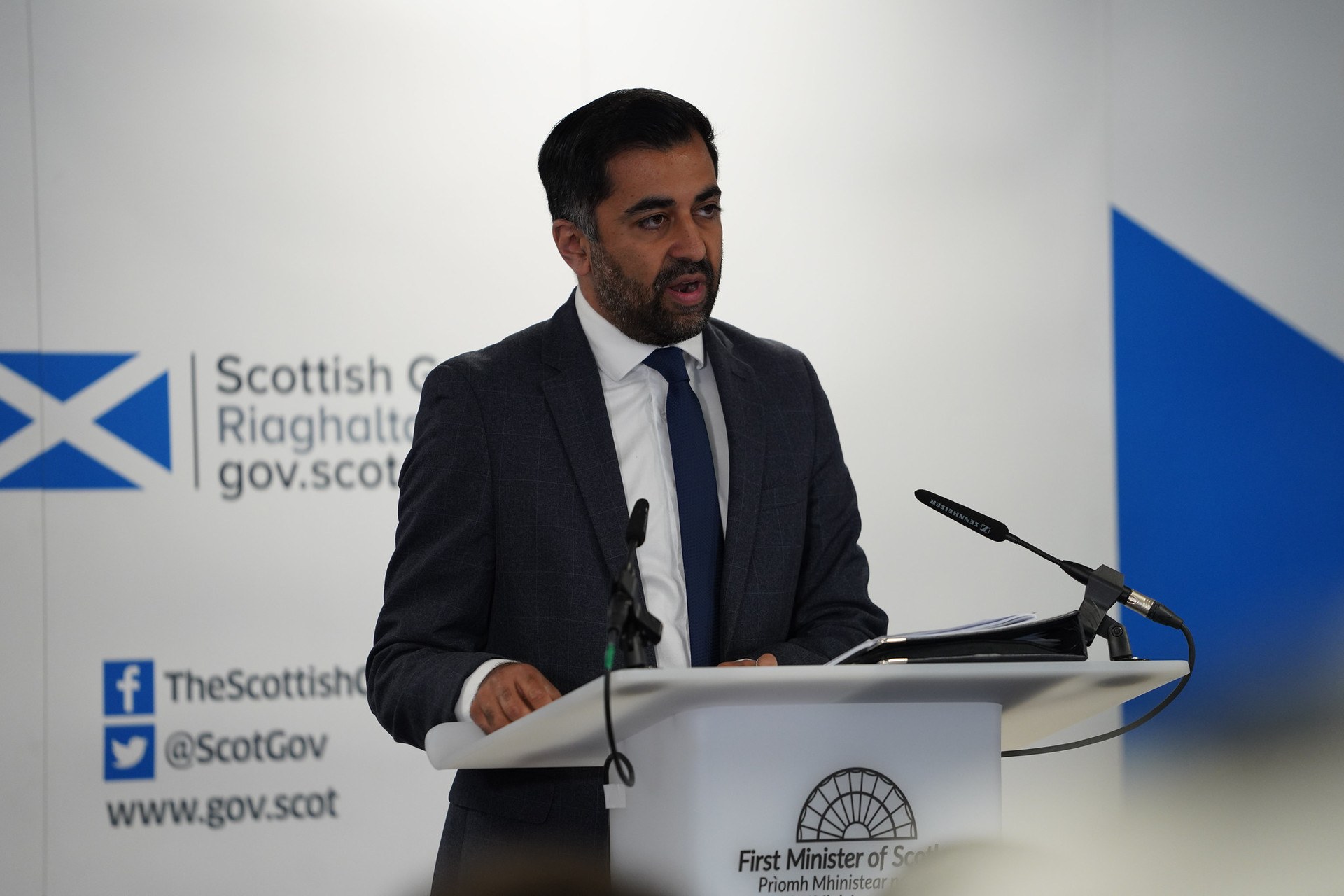 Humza Yousaf continued his calls for a ceasefire between Israel and Hamas.