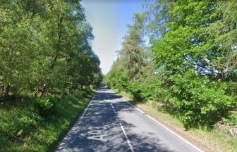 Motorcyclist dies following collision with car and pick up truck on A93 near Cairngorms