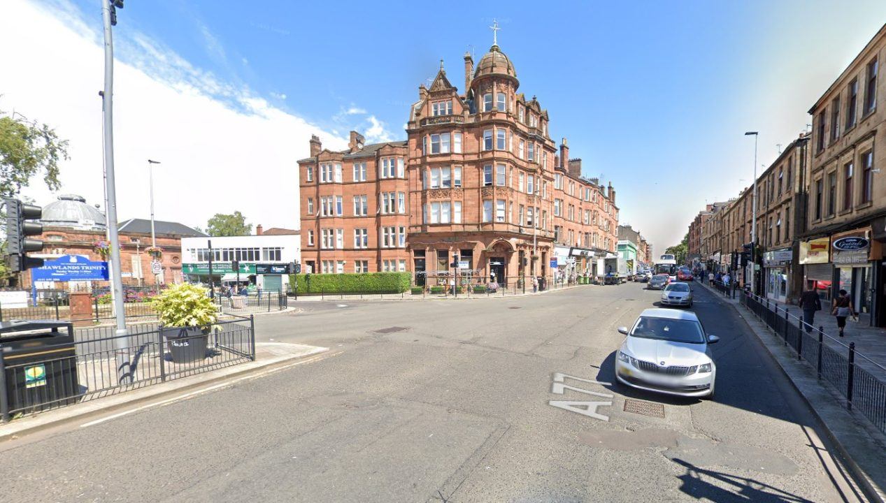 Pedestrian rushed to hospital after being struck by car in Glasgow