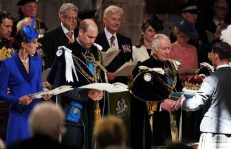 King Charles and Queen Camilla receive Scotland’s crown jewels