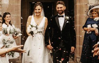 Scotland transport secretary Mairi McAllan marries childhood sweetheart