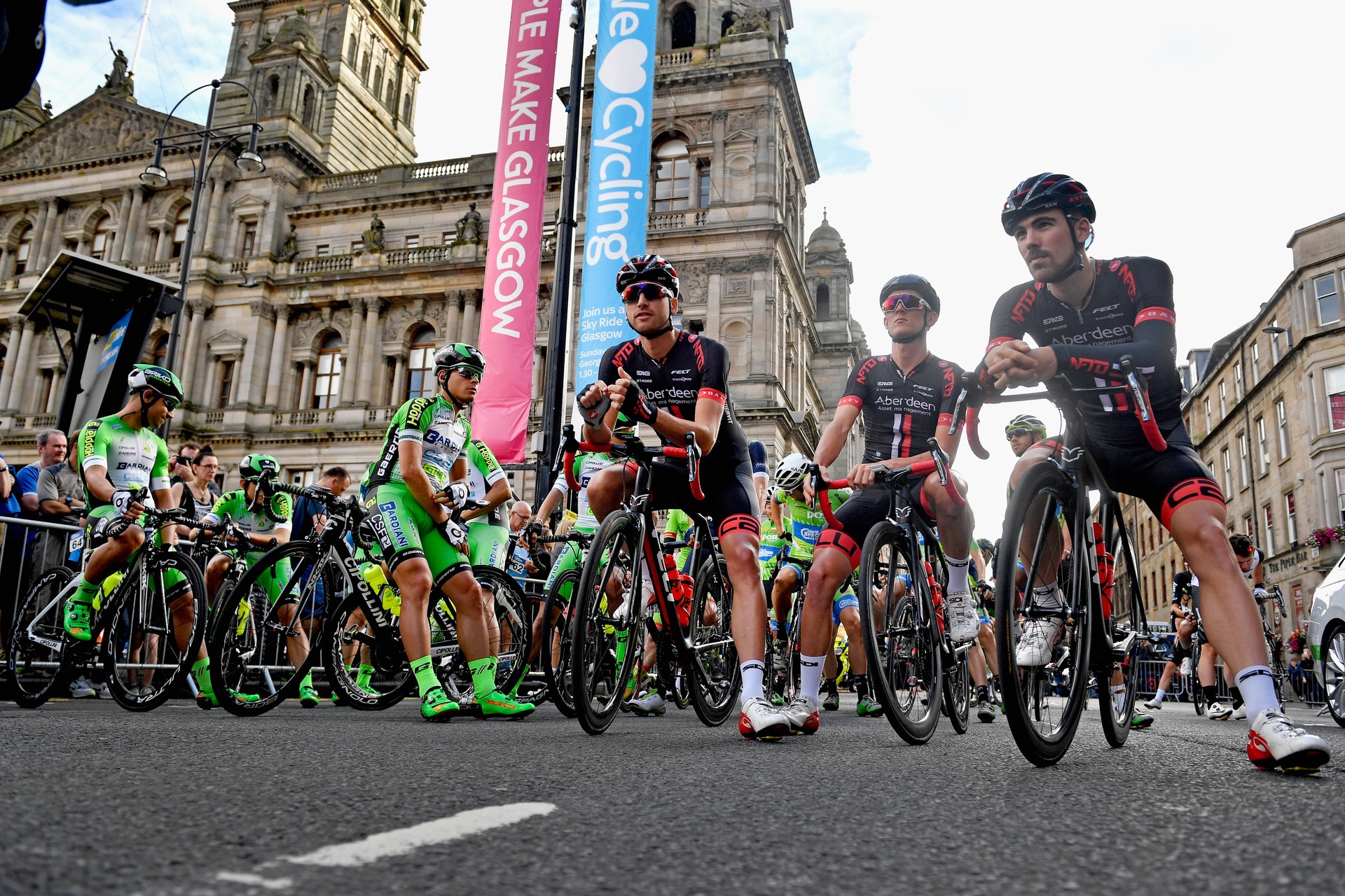 UCI Cycling World Championships opened with a ceremony on Wednesday.