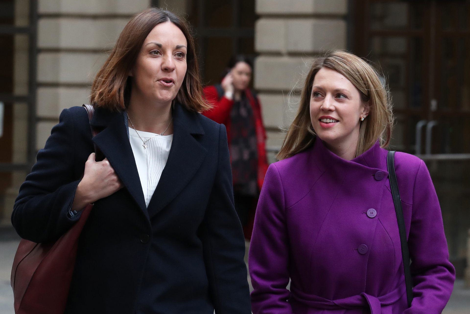 Kezia Dugdale married SNP minister Jenny Gilruth last year 