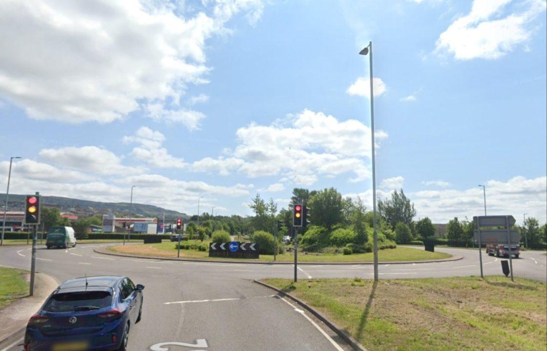 Man charged in connection with crash which killed workman at Lomondgate Roundabout in Dumbarton