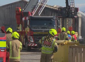 Fearn Industrial Estate in Tain on fire as crews rush to reports of ‘explosion’ at facility