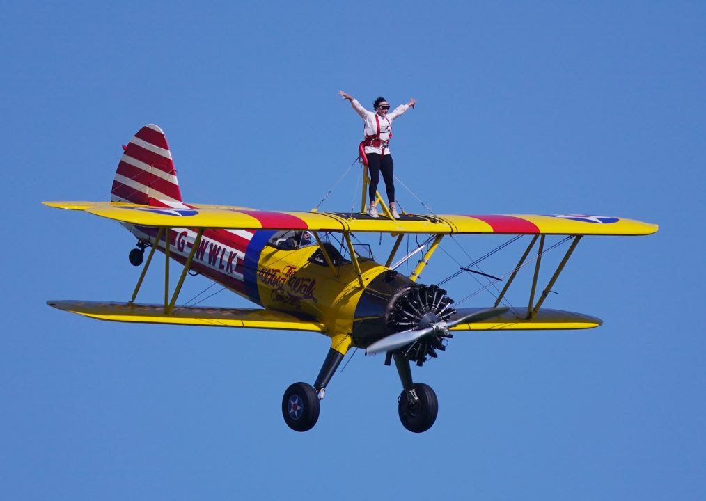 Strictly Come Dancing’s Shirley Ballas completes 700ft wing walk