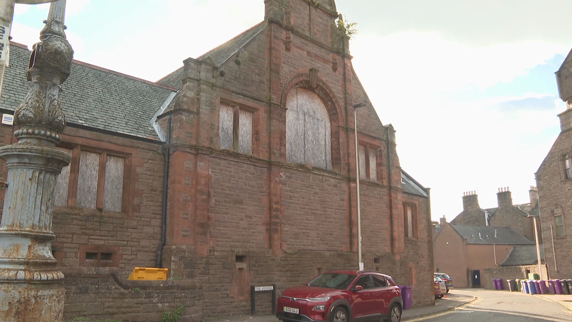 The Vennel swimming pool, Forfar