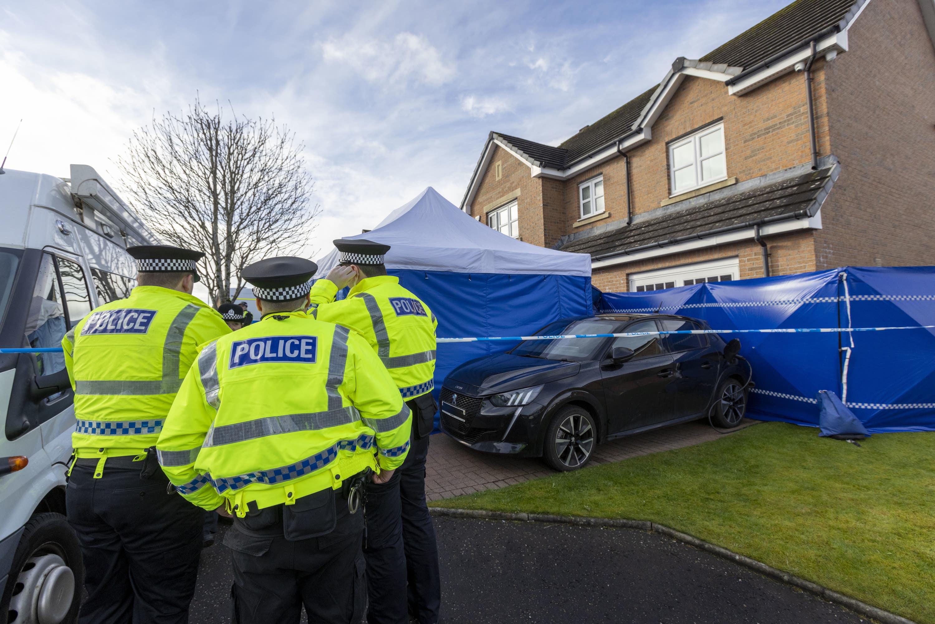 Police searched the home shared by Nicola Sturgeon and Peter Murrell earlier this year.