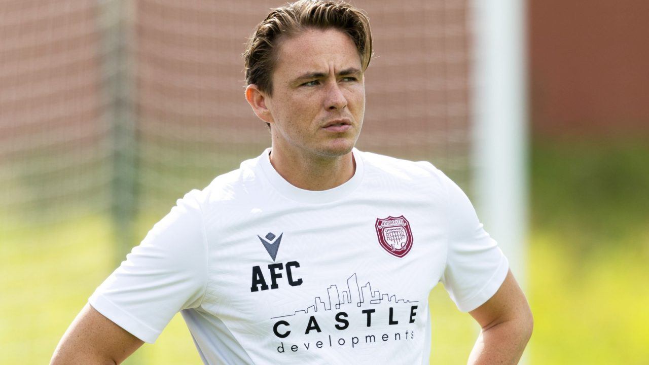 Arbroath midfielder Scott Allan joins Larne on season long loan deal