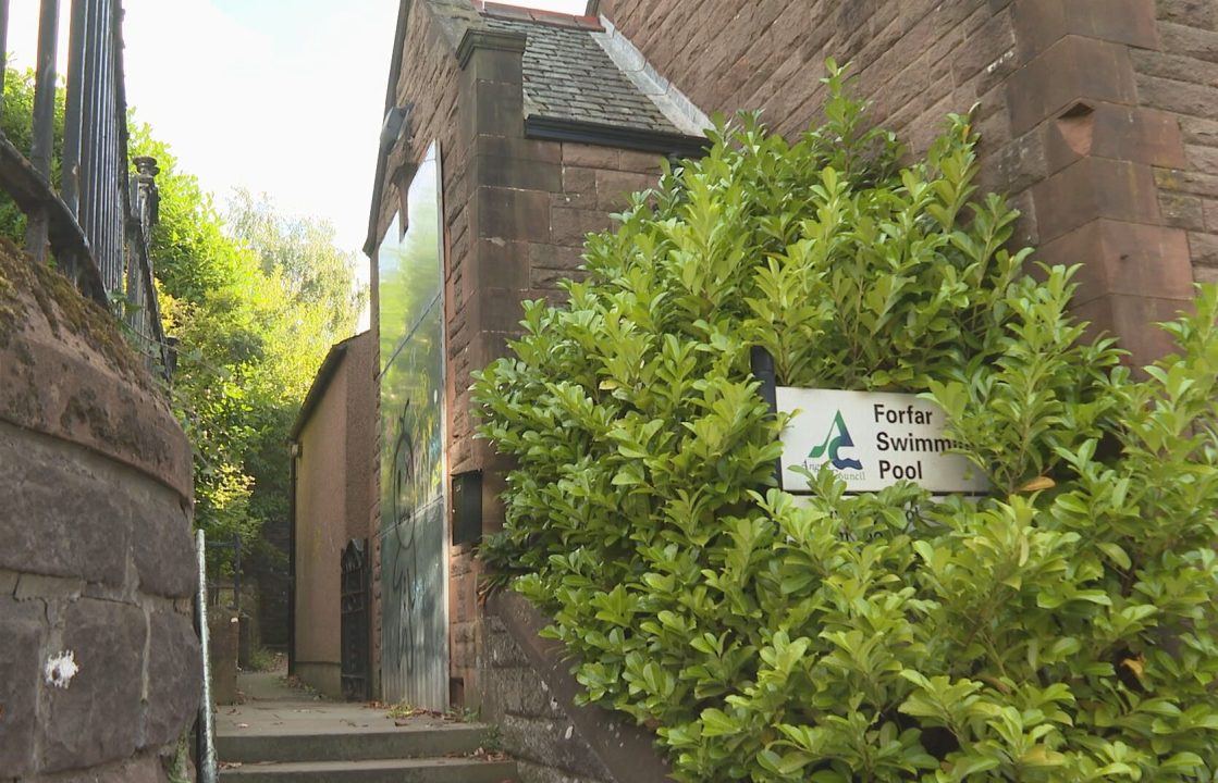 Cannabis farm discovered in raid at deserted former swimming pool in Forfar