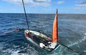 Man on sinking yacht rescued after ‘cries for help’ heard on radio off Eyemouth, Berwickshire