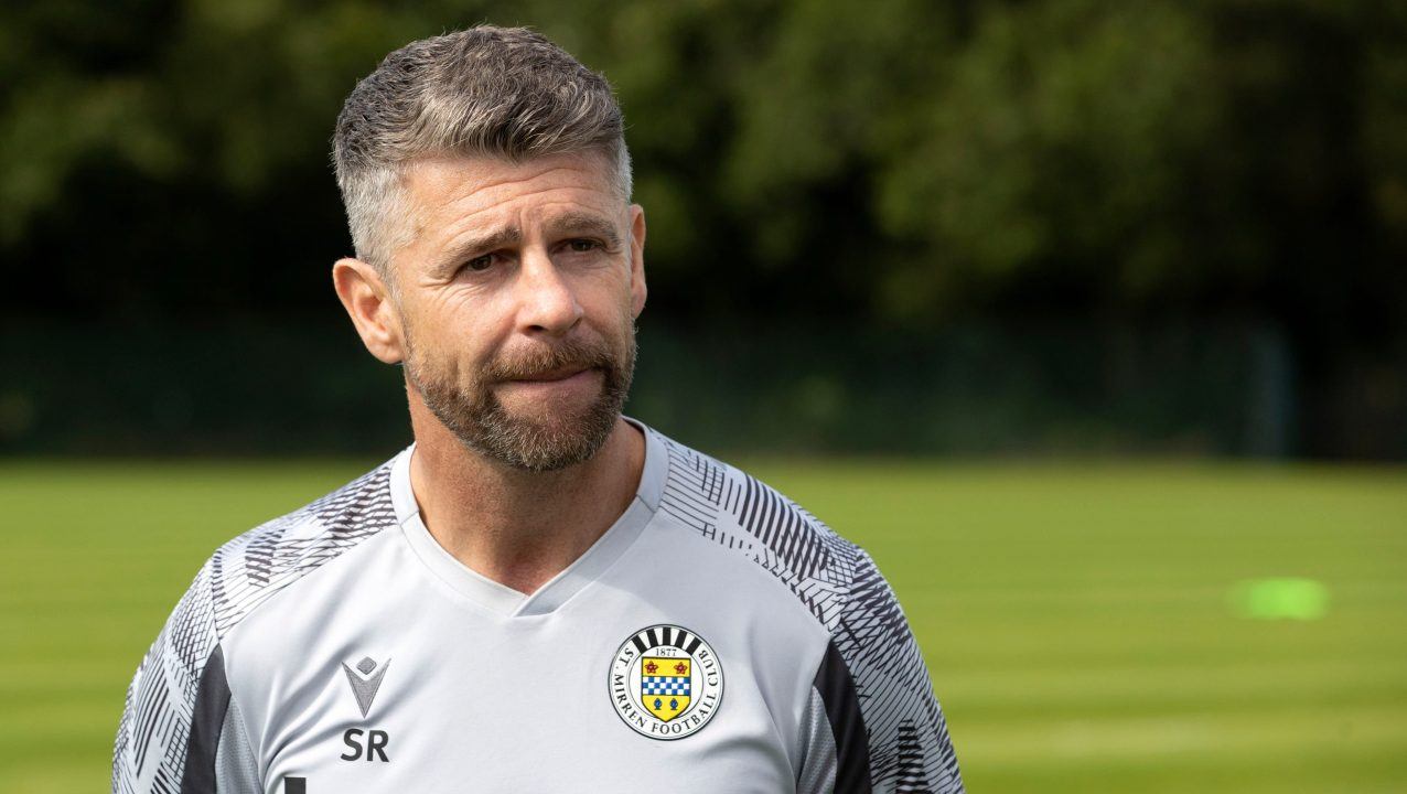 Stephen Robinson says it is St Mirren’s goal to make their fans dream