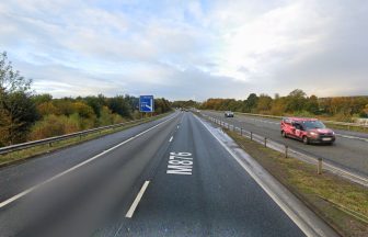 M9 closed in both directions at junction seven after ‘concern for a person’, Police Scotland say