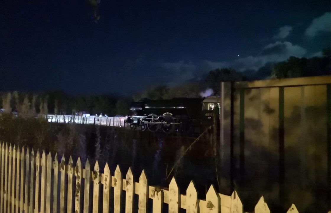 Two in hospital after the Flying Scotsman crashes at Aviemore