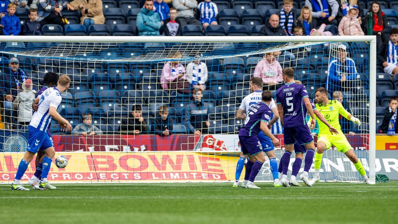 Kyle Vassell and Joe Wright rescue a point for Kilmarnock against Hibernian