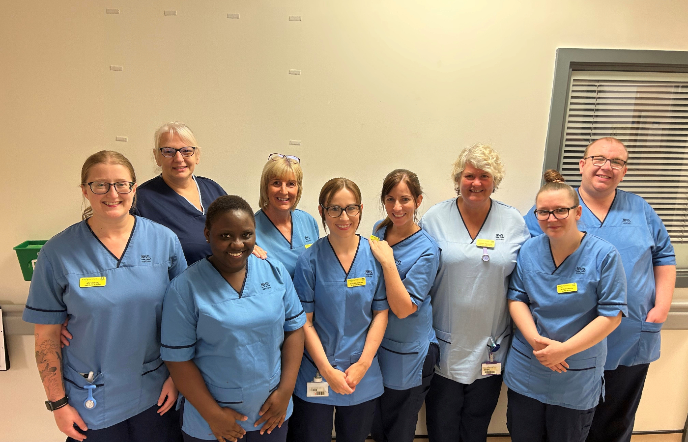 NHS Greater Glasgow and Clyde's renal ward team. 