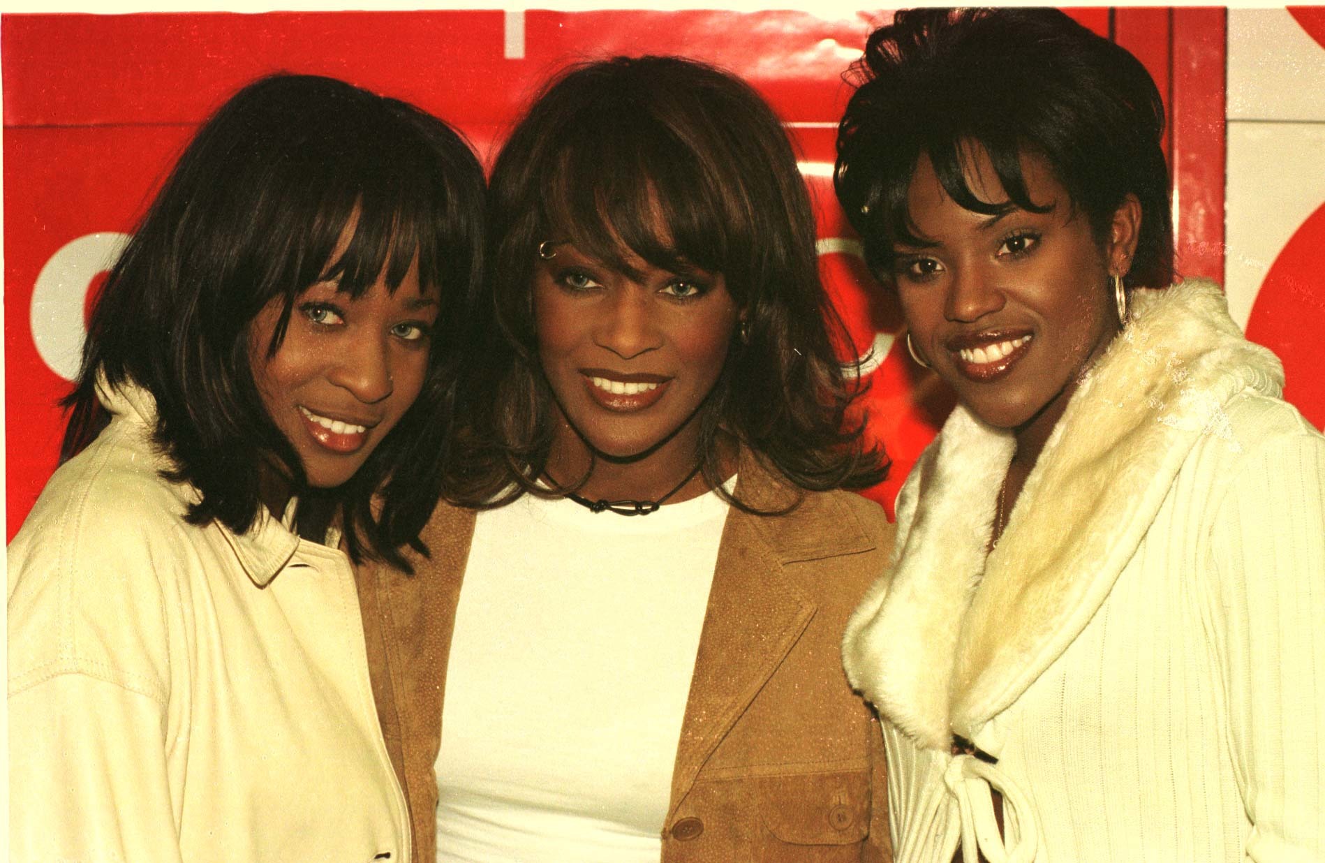 Sisters Easther Bennett and Vernie Bennett (left and middle) with Eternal bandmate Kelle Bryan.