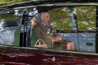 Prime Minister Rishi Sunak joins King Charles and Queen Camilla for Sunday service at Crathie Kirk