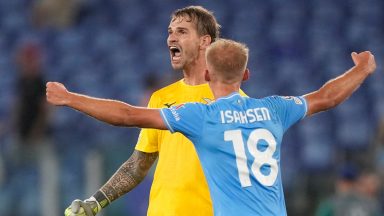 Goalkeeper Ivan Provedel scores dramatic Champions League equaliser for Lazio