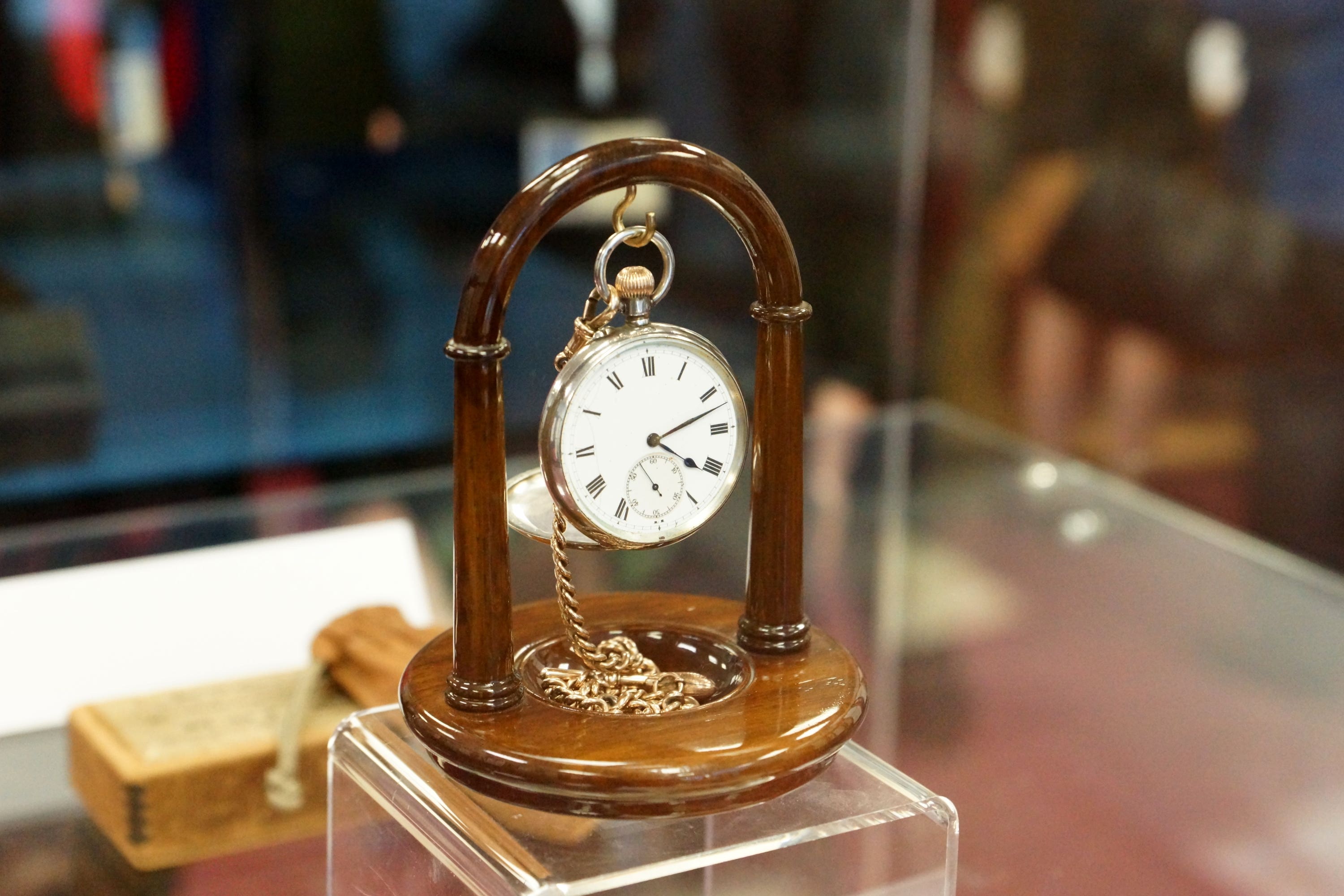 The pocket watch was previously gifted to a seaman who saved the life of the countess (Glenrothes & Area Heritage Centre/PA) 