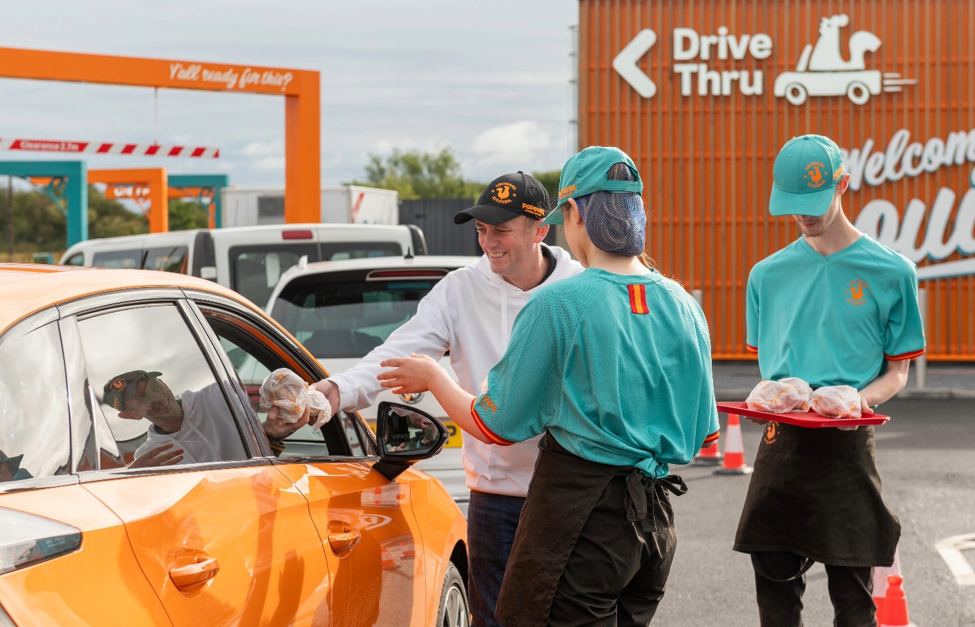 Fans queued for 18.5 hours ahead of the opening of Scotland's first Popeye's. 