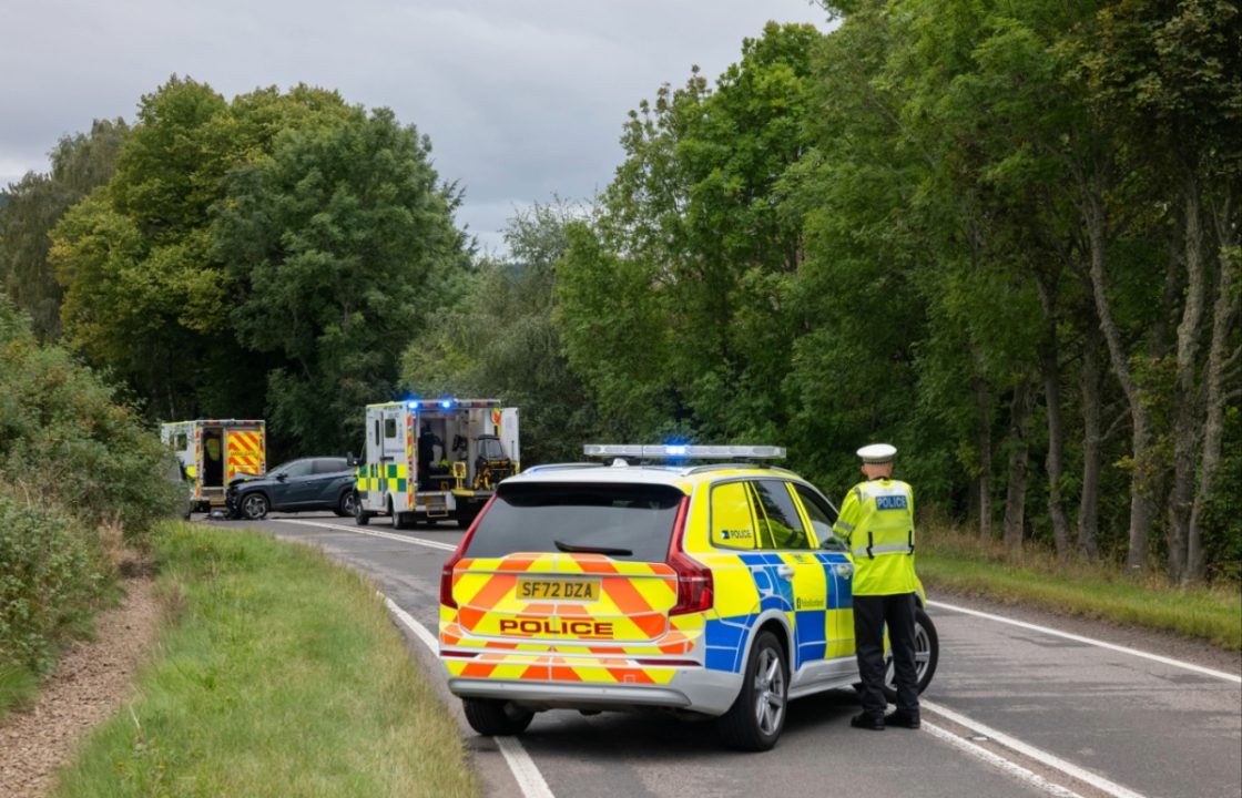 Serious ‘head-on’ crash closes major A95 road near Ballindalloch in both directions