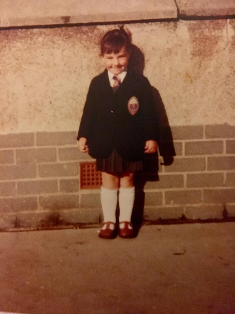 Shirley Ross when she was in primary school. 