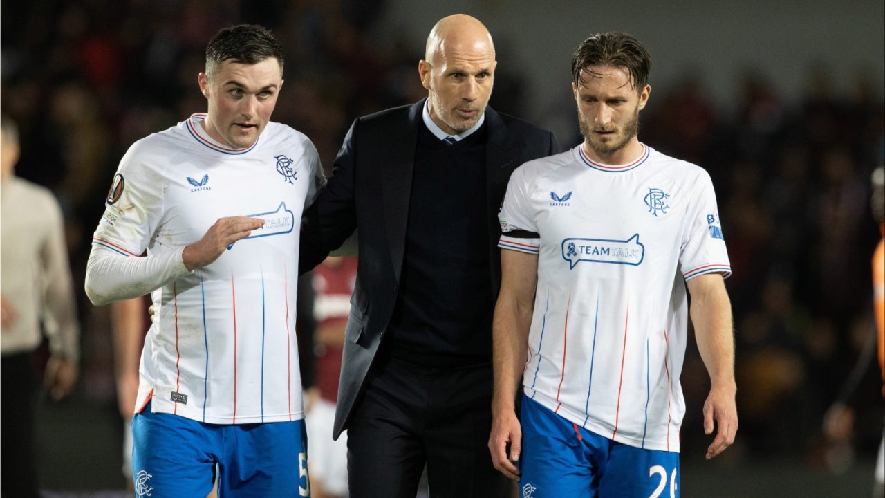 Philippe Clement praises Rangers resolve after draw against Sparta Prague