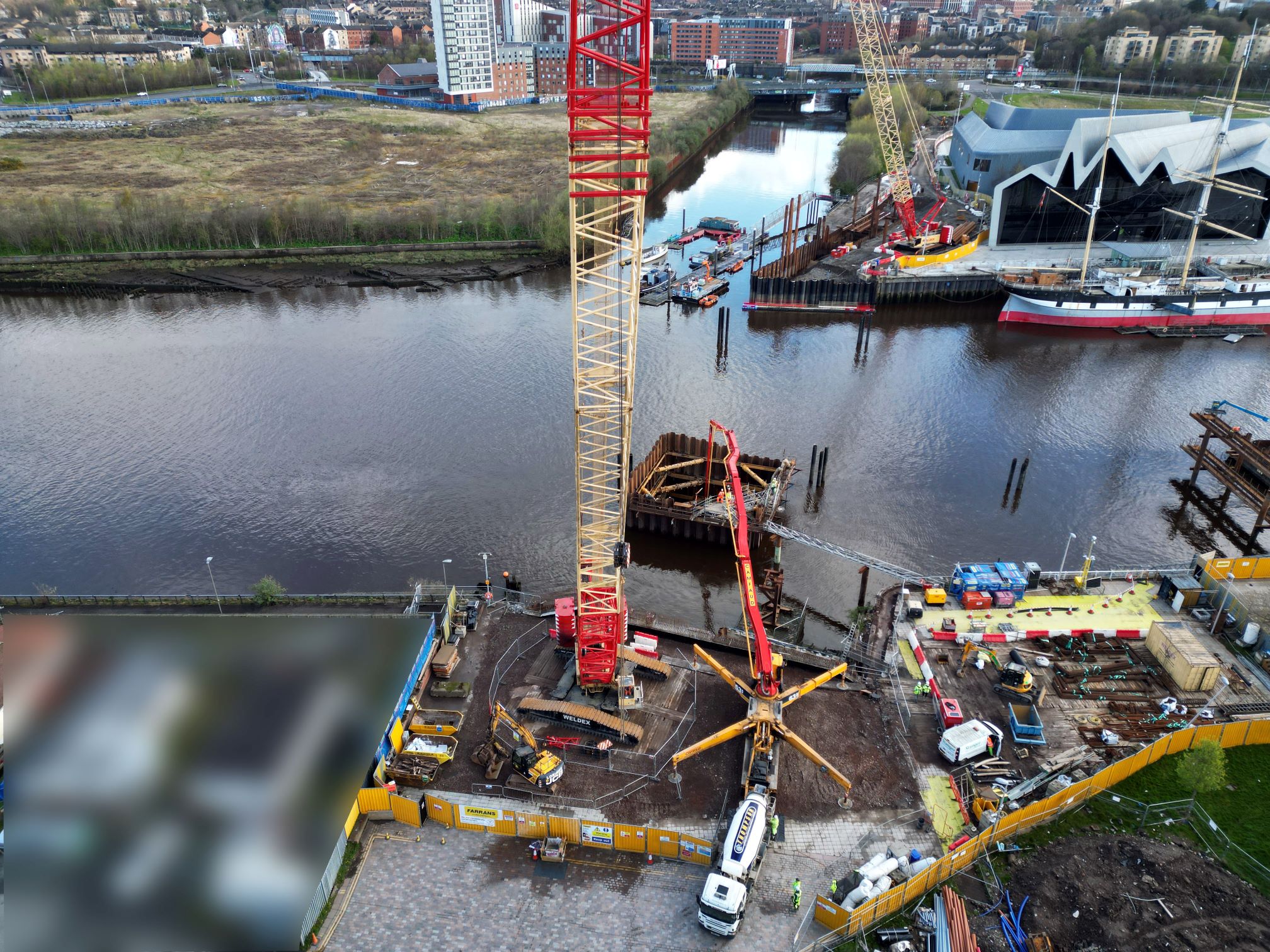 The bridge is set to open in Autumn 2024. 