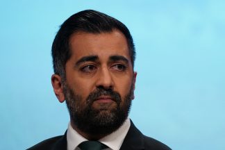 Humza Yousaf accuses Suella Braverman of ’emboldening’ far-right protestors amid London police clashes